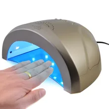 Профессиональный 24 Вт/48 Вт Светодиодный УФ-лампа для ногтей лак для сушки пальцев и ног гель для отверждения света для ногтей сушилка для маникюра Инструменты 5s 30 S 60 S таймер