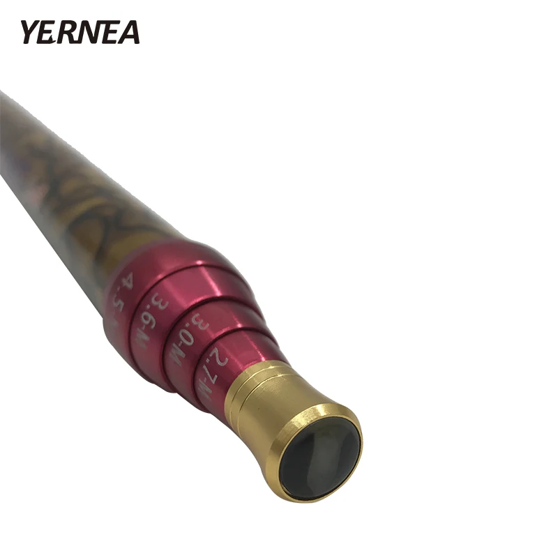 Yernea 99% карбоновая удочка, ультра-светильник, удочка для карпа, телескопическое позиционирование, Удочка 3,6 м, 4,5 м, 5,4 м, 6,3 м, карповая удочка