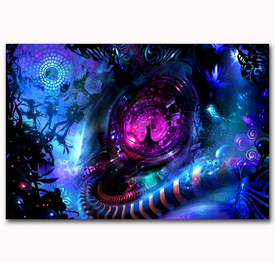 

MQ1156 Alex Grey Psychedelic Trippy Abstract Visual Hot New Art Poster Top Silk Light Canvas Home Decor Wall Picture Printings