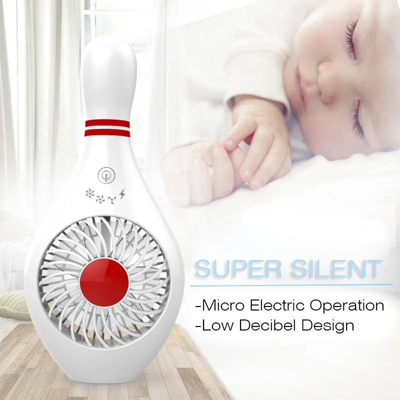 

Portable Rechargeable Fan Air Cooler Mini Operated Hand Held USB BatteryCute Fan for PC Laptop Computer Air Fan Without Battery