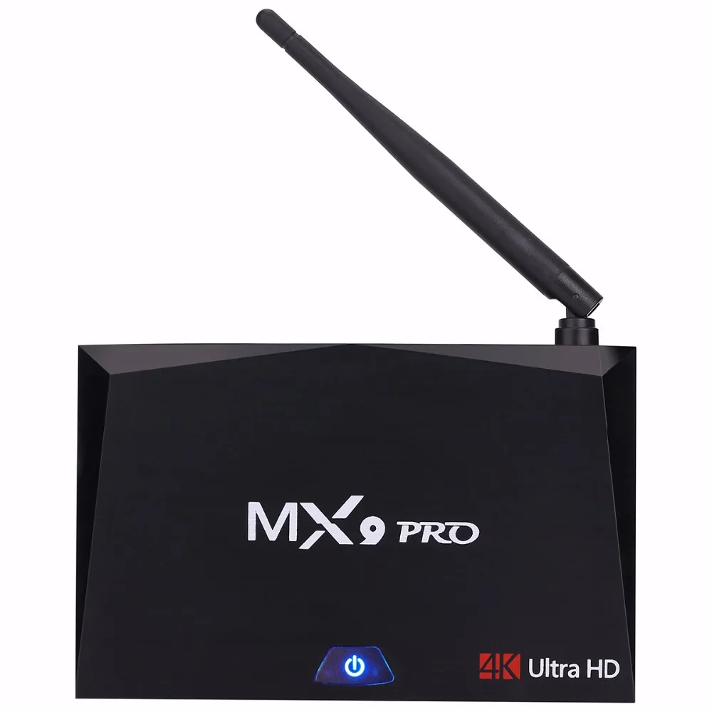 5pcs UP MX9 Pro Android 9,0 Smart tv Box RK3328 четырехъядерный 2G/16G H.265 UHD 4K VP9 HDR 3D 2,4G WiFi Bluetooth 4,0 HD медиаплеер