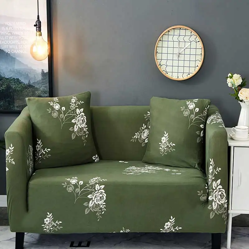 Простой стиль Slipcover Универсальный Эластичный Нескользящий полный Чехол для