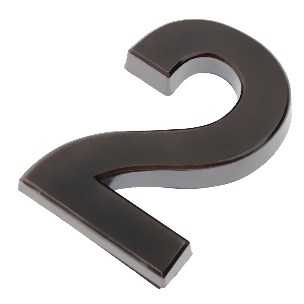 Self-adhesive House Address Digits Numbers Sign Stickers for Mailbox Apartment Hotel Door Address Number Sign
