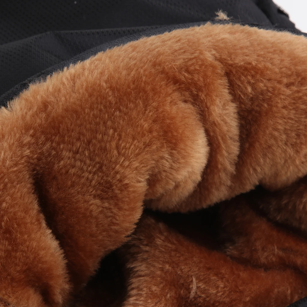 Waterproof Motorcycle Handlebar Mittens Bar Muffs Hand Protectors Gloves for Cold Weather Riding 100% Cotton Adjustable Sleeves