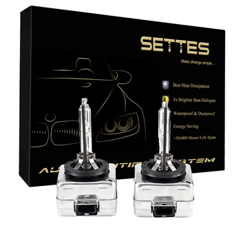 

2 x D1S Genuine SETTES XENON BULB REPLACEMENT FOR PHILIPS GE 4300K