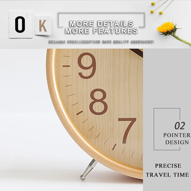 table decoration desk clock led reloj flip pared digital desk watch table clocks vintage mesa de sonido desk clock wood jumping hour  (4)