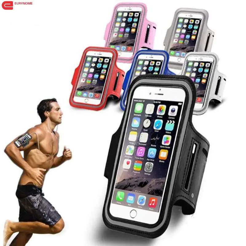 Sport Armband for Samsung Galaxy A50 A70 A51 A71 A41 A31 A21 Case Soft Belt Travel Gym Waterproof Running Armband Phone Case Bag