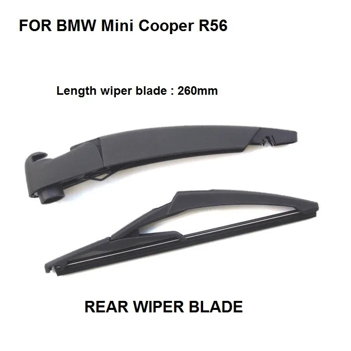 BMW MINI Rear Wiper Arm 12" Blade For Cooper R56 2006 2007 2008 - Foto 13
