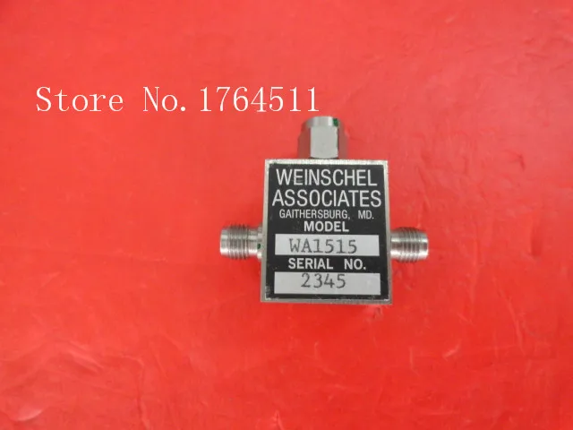 

[BELLA] WEINSCHEL WA1515 DC-18GHz a two supply power divider SMA
