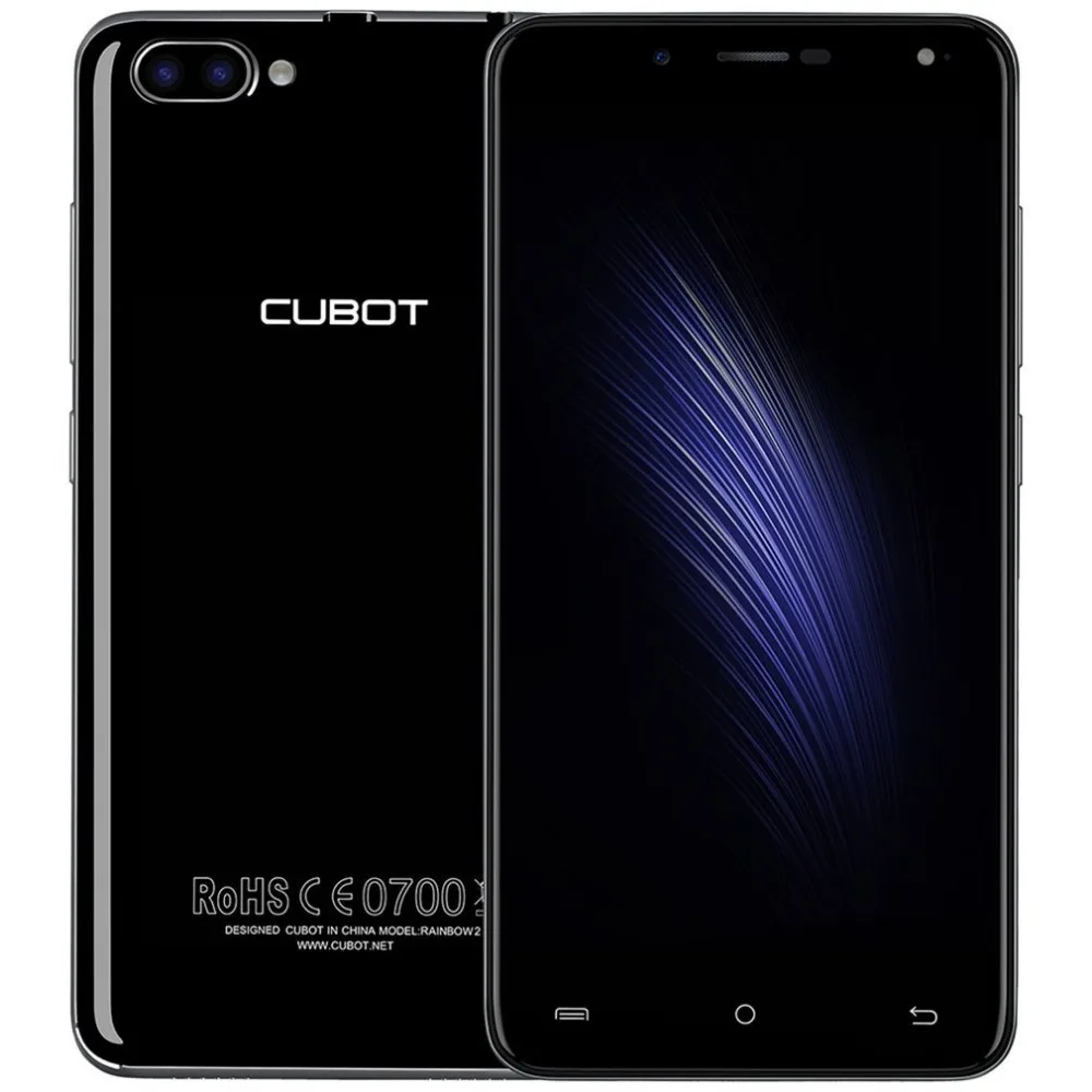 CUBOT Радуга 2 Мобильный телефон 5 0 дюймов mtk6580a четыре ядра 1 ГБ + 16 Встроенная Память