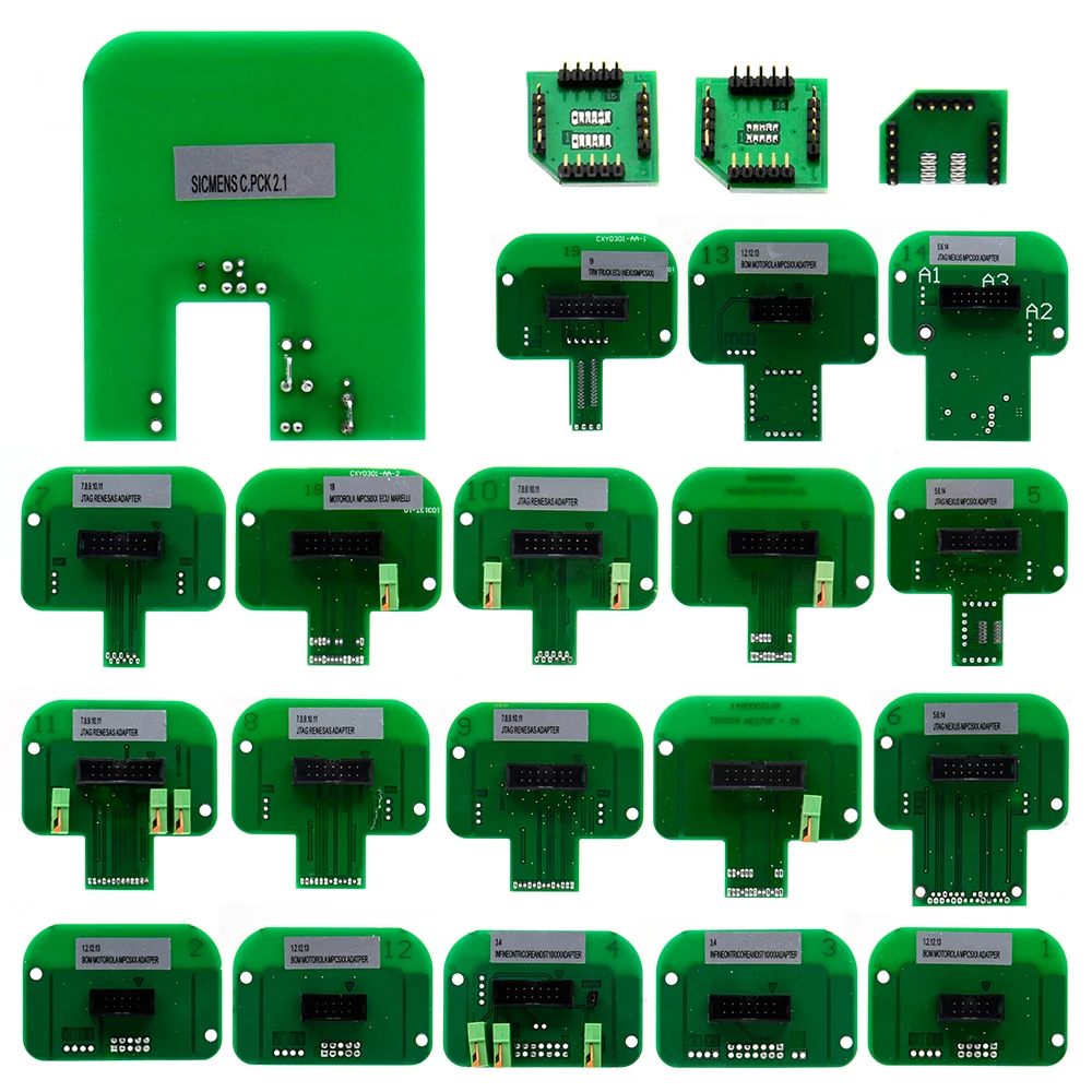 22pcs bdm frame KTAG KESS KTM Dimsport BDM Probe Adapters Full Set LED BDM Frame ECU RAMP Adapters