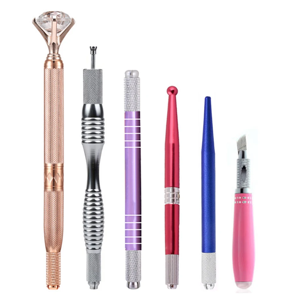 

Manual Microblading 3D Pen For Permanent MakeUp Eyebrows Tebori Tattoo Machine Pen With Tattoo Blades