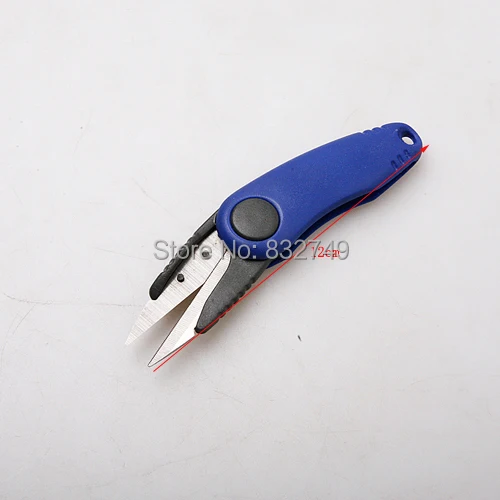 2Pcs Cutting Fishing Line Braid Fish Tool Retractable Scissor Pliers Cutterin Scissors from