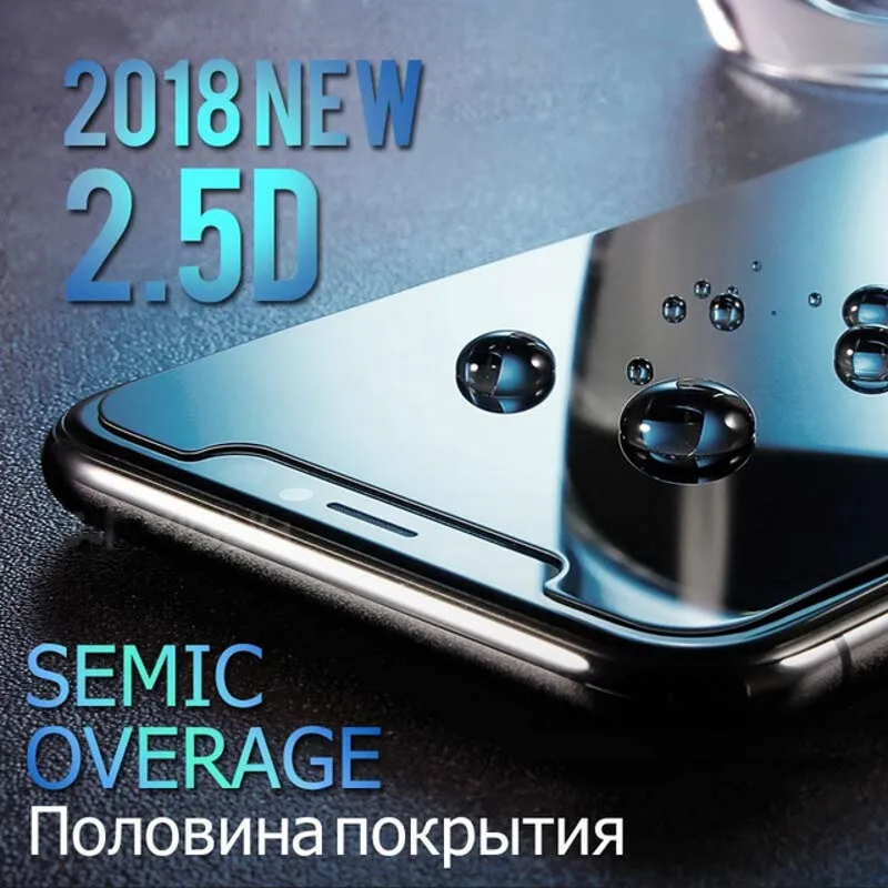 4 шт. плёнка из закалённого стекла для iPhone 12 11 Pro XR XS MAX X 8 7 6 6s Plus 5 5s SE 2020 Экран