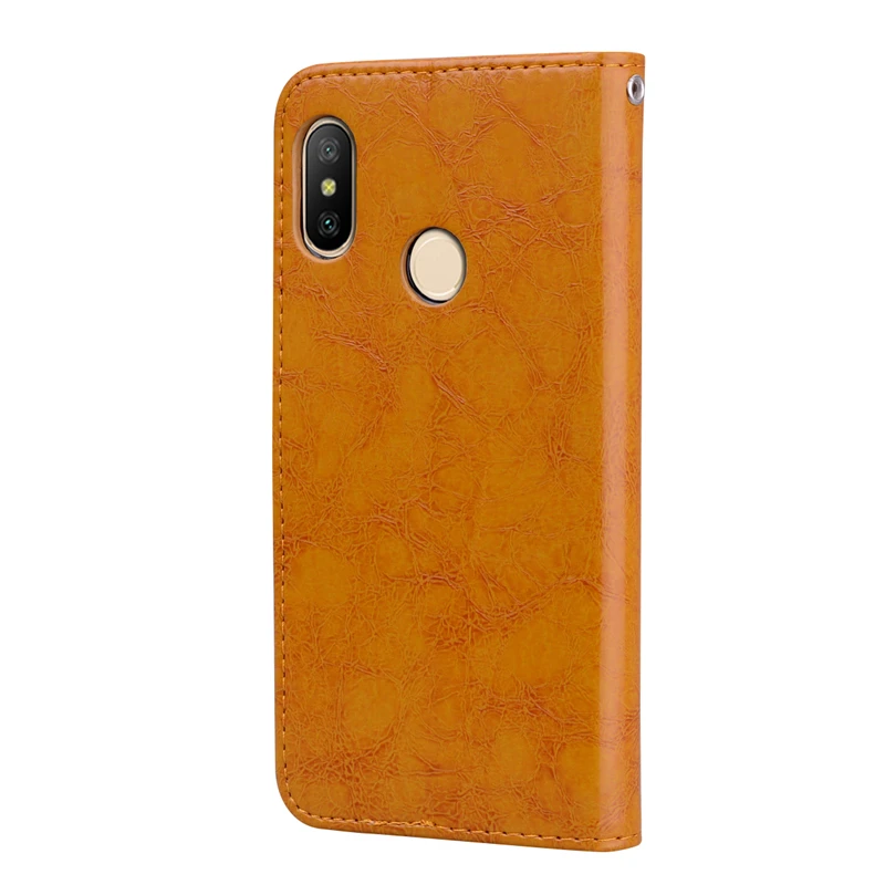 xiaomi leather case handle Vintage Leather Case For Xiaomi Redmi 5 Plus 6 6A Note 5 Pro 5A Prime Note 4 4X Global S2 4A 3S Mi A2 Lite A1 Pocophone F1 Cover xiaomi leather case cosmos blue