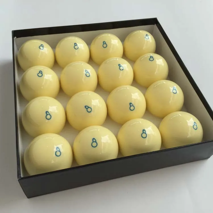 New Single 1pc Resin Magnetic White Ball 57.25mm Coin Billiard Table Gourd Design Magnet White Balls 2 1/4 Billiards Balls