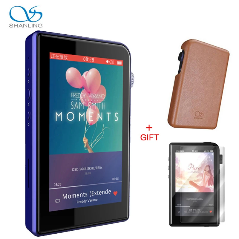 Shanling M2S Retina Портативный Bluetooth aptX 4.0 мини DAP без потерь Музыкальный плеер dsd256 ak4490eq +