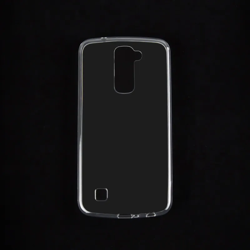 Для LG K10 Lte K 10 K420N M2 K410 K430DS F670 двойной чехол для телефона милый дизайн задняя крышка для LG K10 силиконовый прозрачный Чехол - Цвет: Clear or Black
