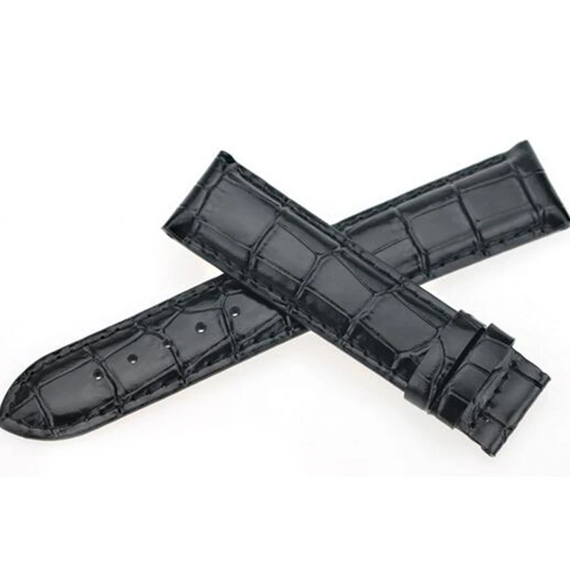 Женский ремешок ISUNZUN для часов Tissot Weisida 1853 T019.430 черный кожаный аксессуары ремешки