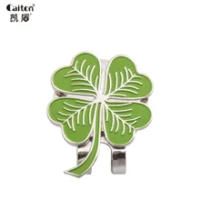 Caiton Клевер маркеры для мячей для гольфа с магнитный зажим для шляпы для гольфа