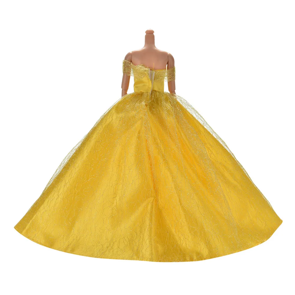 Свадебное платье принцессы ручной работы элегантная одежда платье для кукольных платьев доступно 7 цветов Высокое качество