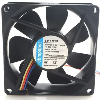 

8414N/2H DC 24V 2.4W 0.1A 80x80x25mm Cooling Fan