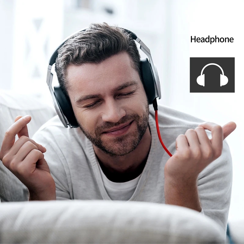 Baseus Aux Audio Cable 3.5mm Jack Male to Male Audio Cable For Samsung S8 Xiaomi mi8 mi7 mi6 Headphones Car MP3 Player Speaker
