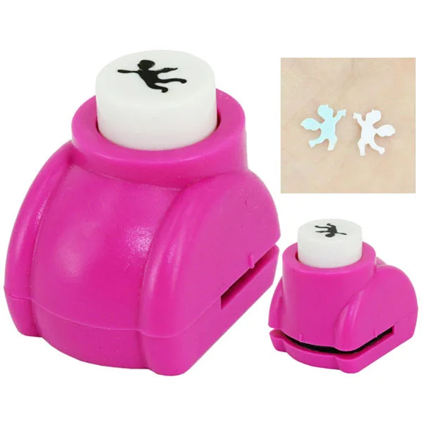 Купить 1 шт. дети мини печать бумага ручной фрезерный станок скрап ...