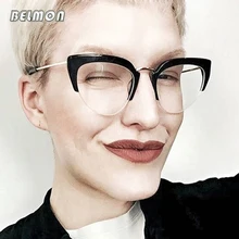 Оправа для очков кошачий глаз Женская компьютерная рецептурная оптика для женщин винтажные очки с прозрачными линзами Оправа очков RS514