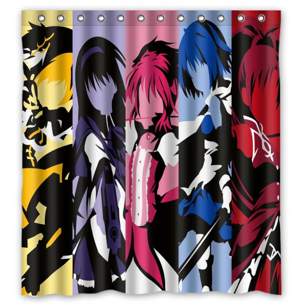 Buy Vixm Cartoon Characters Shower Curtains Madoka