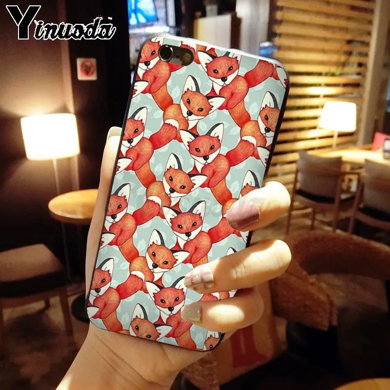 catoon cute lovely fox animal