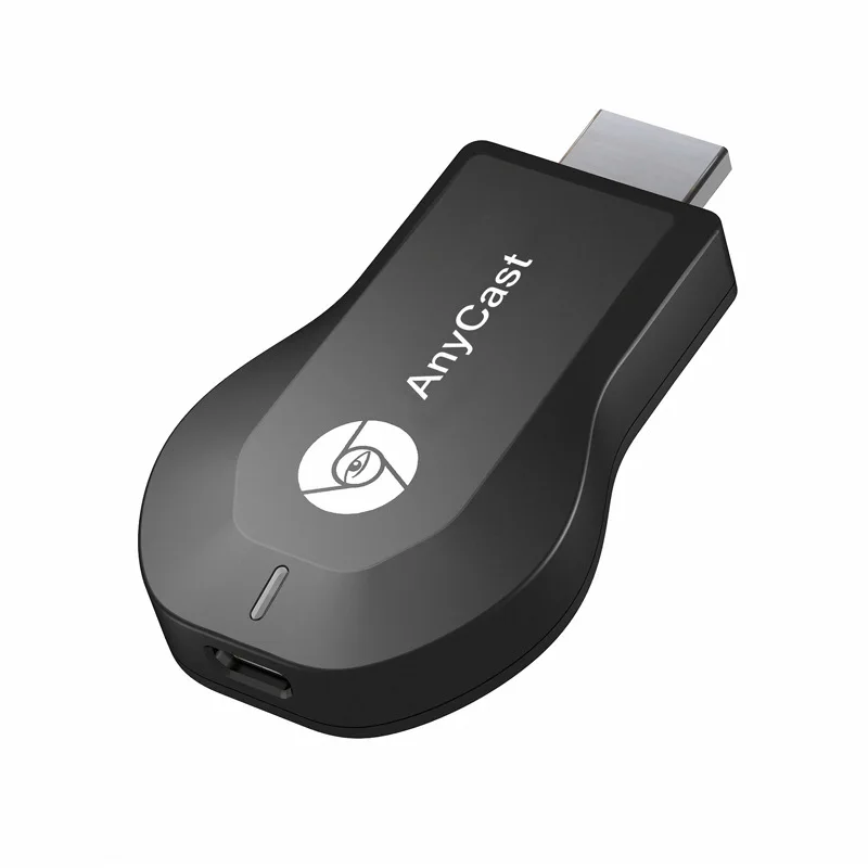 RANKMAN Anycast tv Stick Беспроводной Wi-Fi дисплей приемник Mirascreen HDMI ключ Miracast DLNA Airplay 1080P для Android iOS - Цвет: Черный