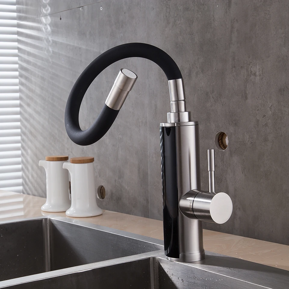 KOLERTH Intelligent Electric Kitchen Water Heater Faucets Flexible Rotated Instant Water Heating Faucet With Digital Display