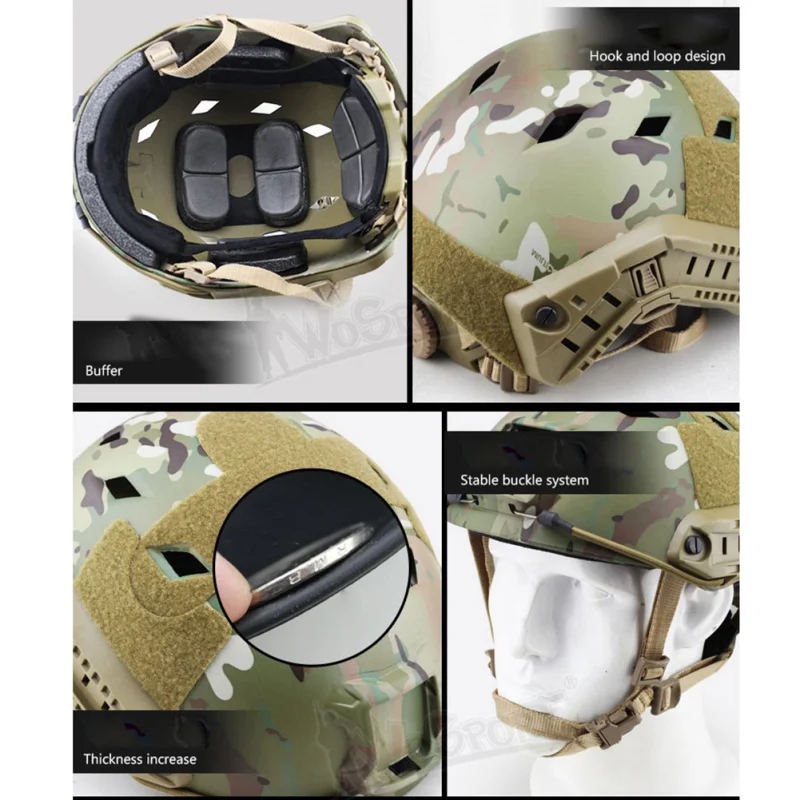 Тактический Защитный шлем Открытый страйкбол CS игра Защита головы для пейнтбола Быстрый Ops Основной шлем защитный шлем