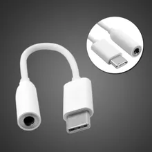 US2018 стиль B 3,1 тип-c USB-C до 3,5 мм аудио динамик микрофон Женский адаптер для samsung Galaxy Note 7 usb зарядное устройство