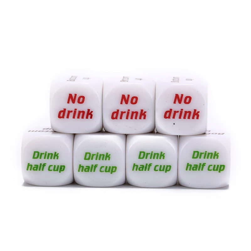 7pcs/Set Fun Dices Romance dice Lover Couple Games Funny Flirting Toy