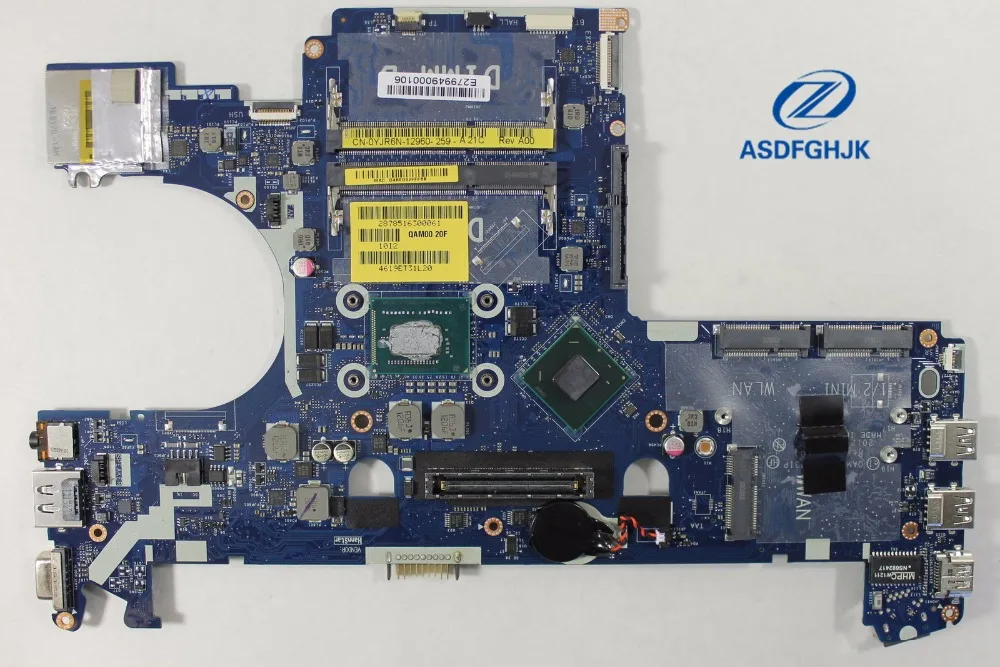 Материнская плата для ноутбука Dell Latitude E6230 w/ i5 3360M 2 8 GHz YJR6N 0YJR6N CN материнская 100%