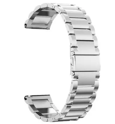 Браслет для huawei Watch GT Honor Magic Watch 2 pro металлический ремешок из нержавеющей стали для huawei gt 2 46 мм ремешок для наручных часов - Цвет: silver