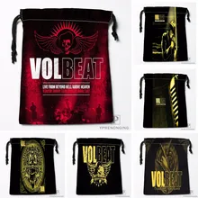 Custom Volbeat Drawstring Bags Printing Travel Storage Mini Pouch Swim Hiking Toy Bag Size 18x22cm#180412-11-38