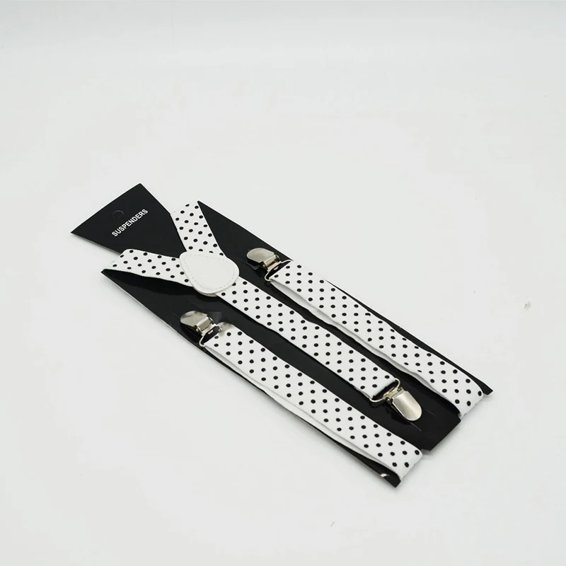 Adult-customized-dot-suspender-with-3metal-clipsgfgfg