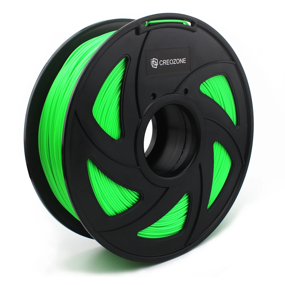 CREOZONE PLA 3D Printer Filament Green Color 1000 (2)