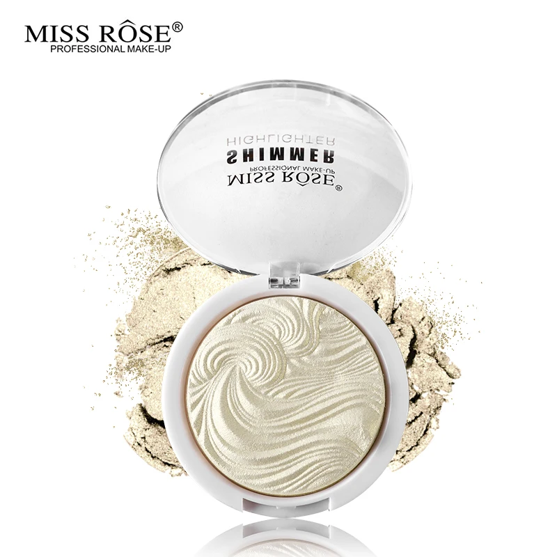 MISS ROSE, запеченое косметическое средство, мерцание блеск осветитель свечение, набор, осветляющая пудра, осветлить лицо бронзант, контур палитры макияжа