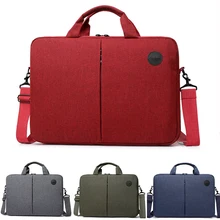 Женская Мужская сумка-мессенджер для ноутбука Macbook Dell hp 15 15,6 дюймов Мужская женская сумка на плечо для ноутбука чехол для переноски