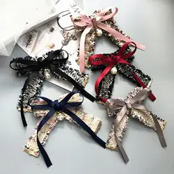 Женский галстук-бабочка в Корейском стиле, красивый галстук-бабочка, модный полиэстер, брендовый галстук, рубашка для девочек, аксессуары