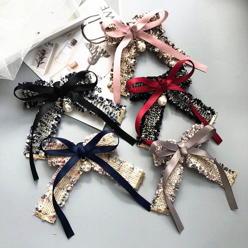 

Women Bow ties korea style Butterfly Beautiful Bowtie fashion Polyester Brand Neckwear girl's shirt accessories Free Shipping