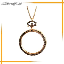 1 шт. 3x портативное ожерелье для чтения кулон-лупа Ожерелье украшение увеличительное стекло лупа