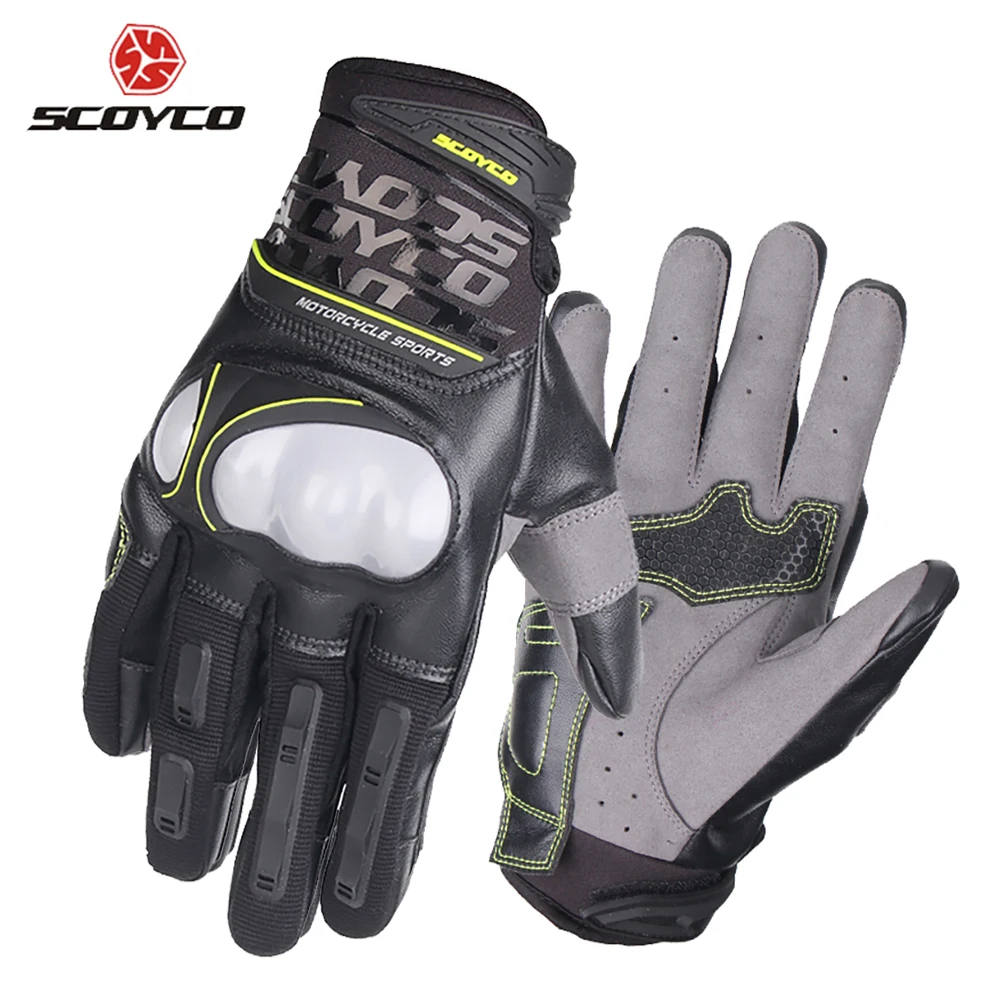 SCOYCO Motorcycle Glove Breathable Motocross Moto Gloves Motorcycle Off Road Racing Gloves Injection Shell Protection Design SCOYCO Motorcycle Glove Breathable Motocross Moto Gloves Motorcycle Off Road Racing Gloves Injection Shell Protection Design