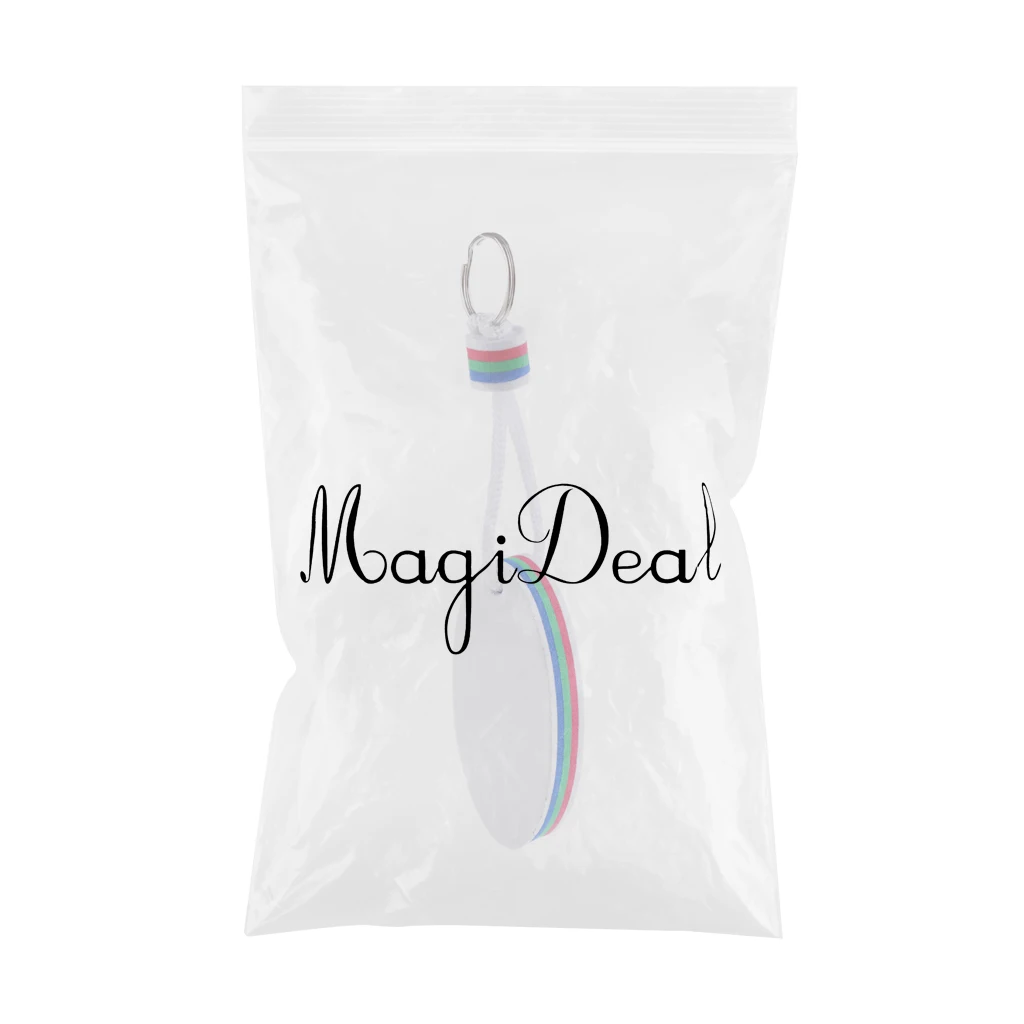 Surfboard Shaped Floating Key Ring Marine Boating Sailing Keyring Key Float Buoy Floating Keyring Fender Buoyant Canal Keychain