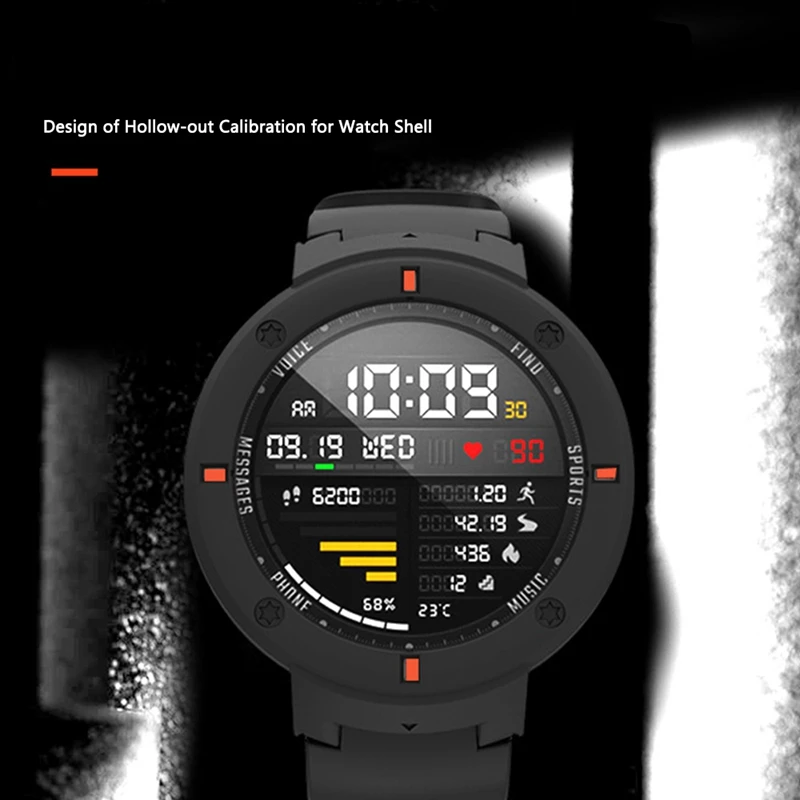 YUEDAER Жесткий ПК защитный чехол для Xiaomi Huami Amazfit Verge 3 Смарт часы Чехол Мода оболочка протектор чехол для часов