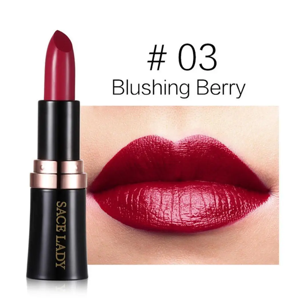 

New Colors 24 Moisturizing Waterproof Matte Long Lasting Women Lipstick